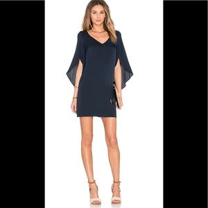 NWT Milly butterfly sleeve v-neck shift dress